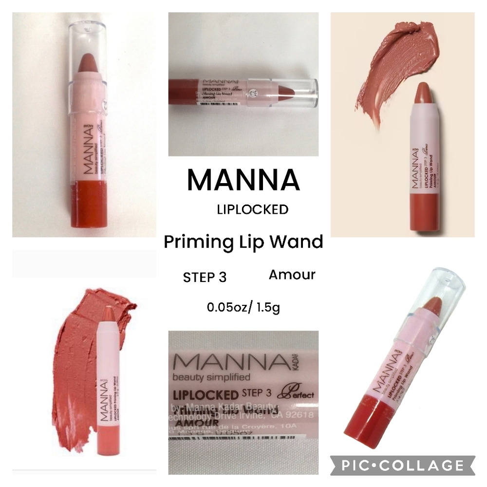 Manna Kadar Liplocked Priming Wand Amour Lasting Pigment Lip Nourishing
